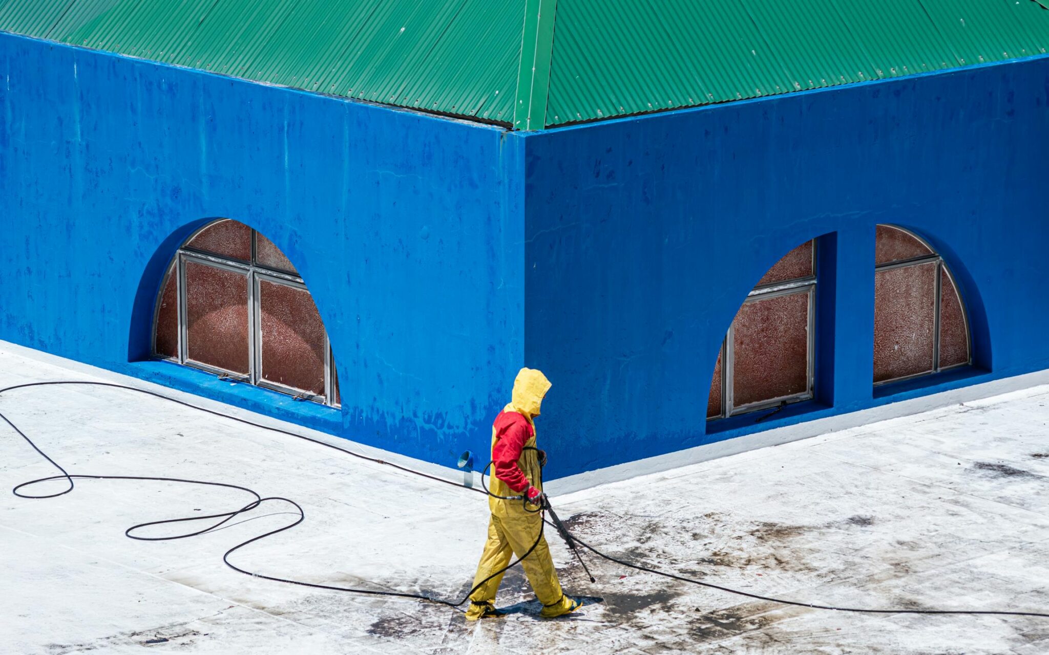 Professional exterior cleaning